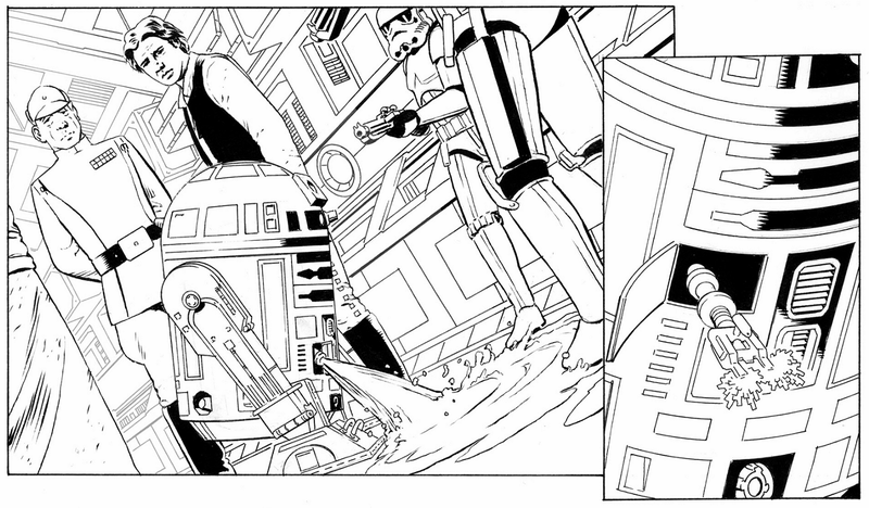 Illustration for article titled Here's A Look At Marvel's Star Wars Comics